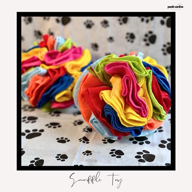 SNUFFLE TOY - Peak Canine Snuffle Toy - Perfect for enrichment and mental stimulation for dogs 0