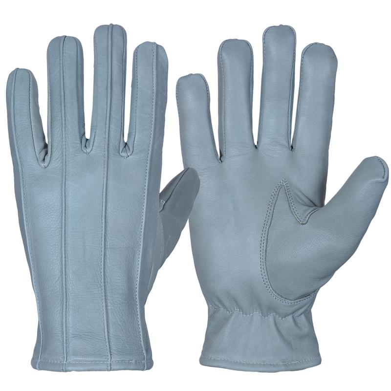 Mens Leather Gloves soft feel fully lined fleece winter warm outdoor walking new 6