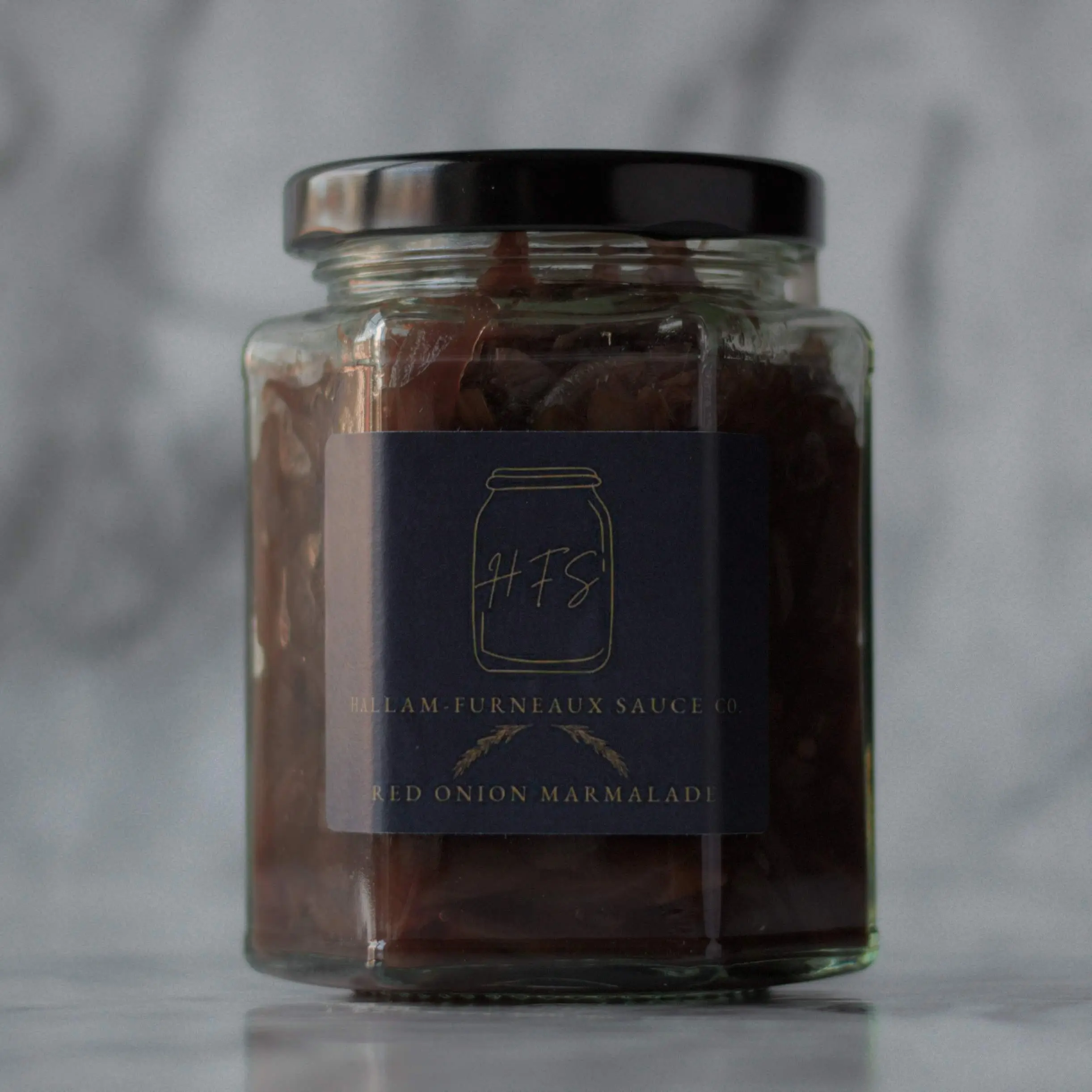 Hallam-Furneaux Sauce Co. Red onion marmalade