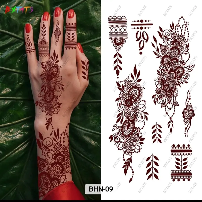 Henna Stickers 4