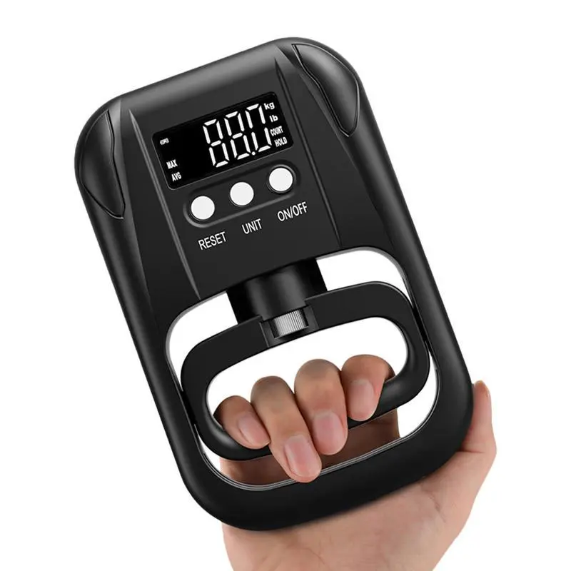 fitness Grip Strength Tester Electronic Grip Dynamometer 265Lbs/120Kg Digital Hand Dynamometer Intelligent Grip Strength Meter