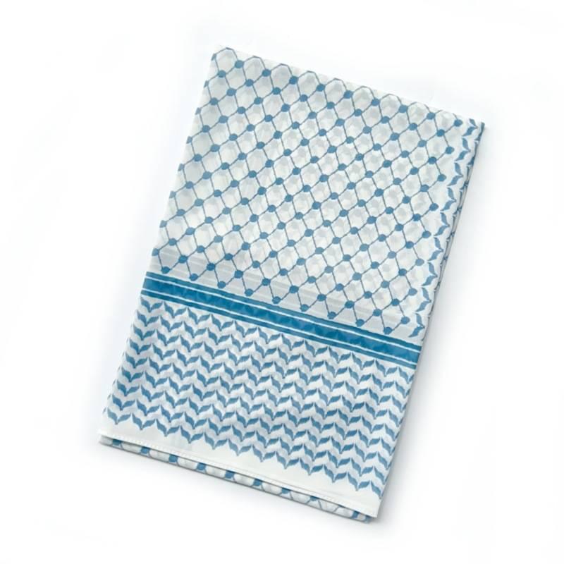 Olga Nora ON1180ON Chic Islamic Chiffon Hijab with Lattice Design square  hijab 8