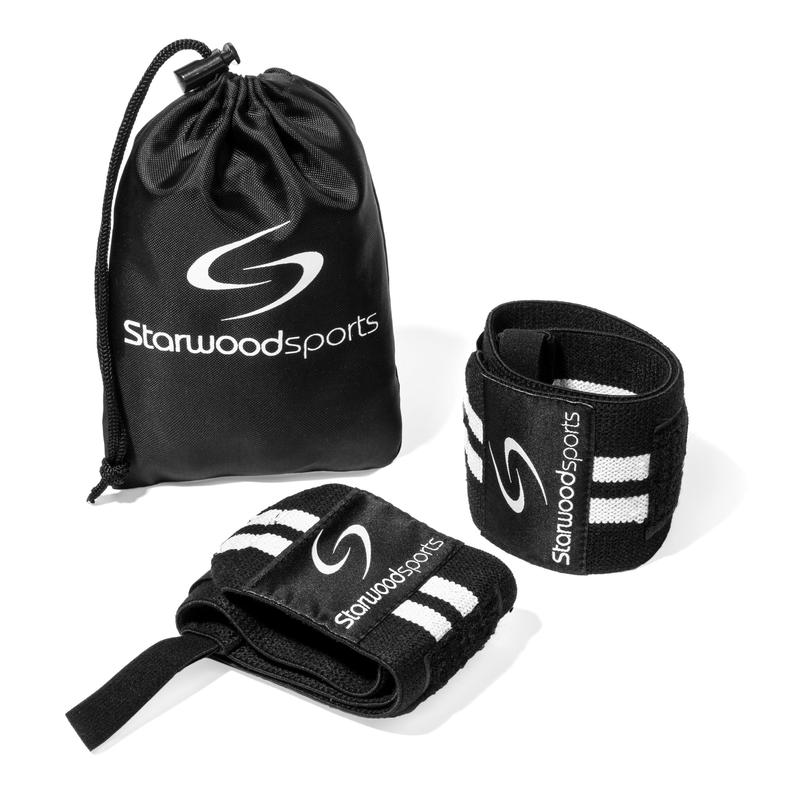 Gym Wrist Straps Wrist Support Weight Training Lifting Elasticated Gym Straps 1