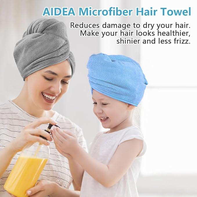 Microfiber Magic Hair Turban Towel Bath Wrap Quick Fast Drying Dryer Hair Cap   Shower Lightweight Traditional 3