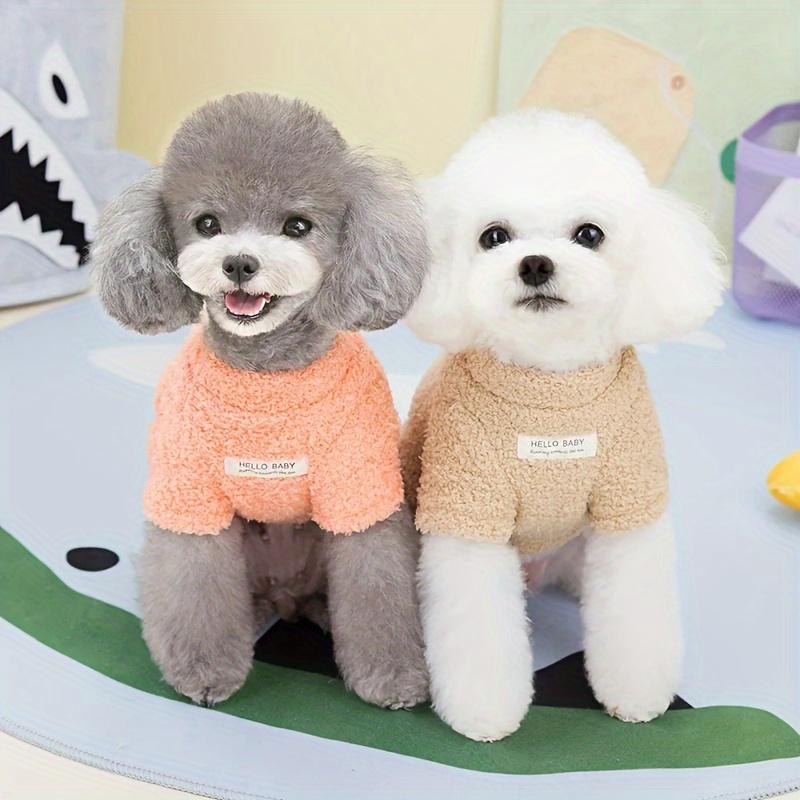 Product Introduction of Ultra-Soft Fleece Dog Sweater - Warm, Cozy, and Machine Washable Winter Pet Apparel for Small Breeds, Perfect for Cold Weather, Outdoor Activities, and Casual Attire 4