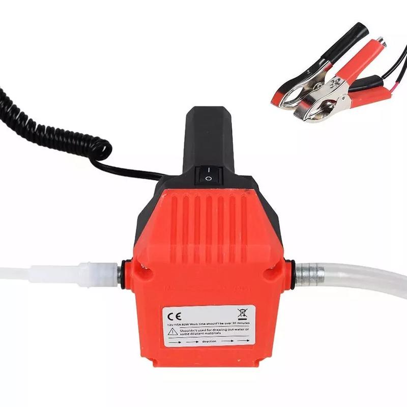 Electric Car Diesel Engine Oil Change Transfer Extractor Suction Syphon Pump 12V 6
