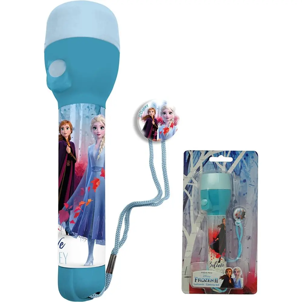 16cm Frozen Big Torch/Flashlight for Kids 3+ Years