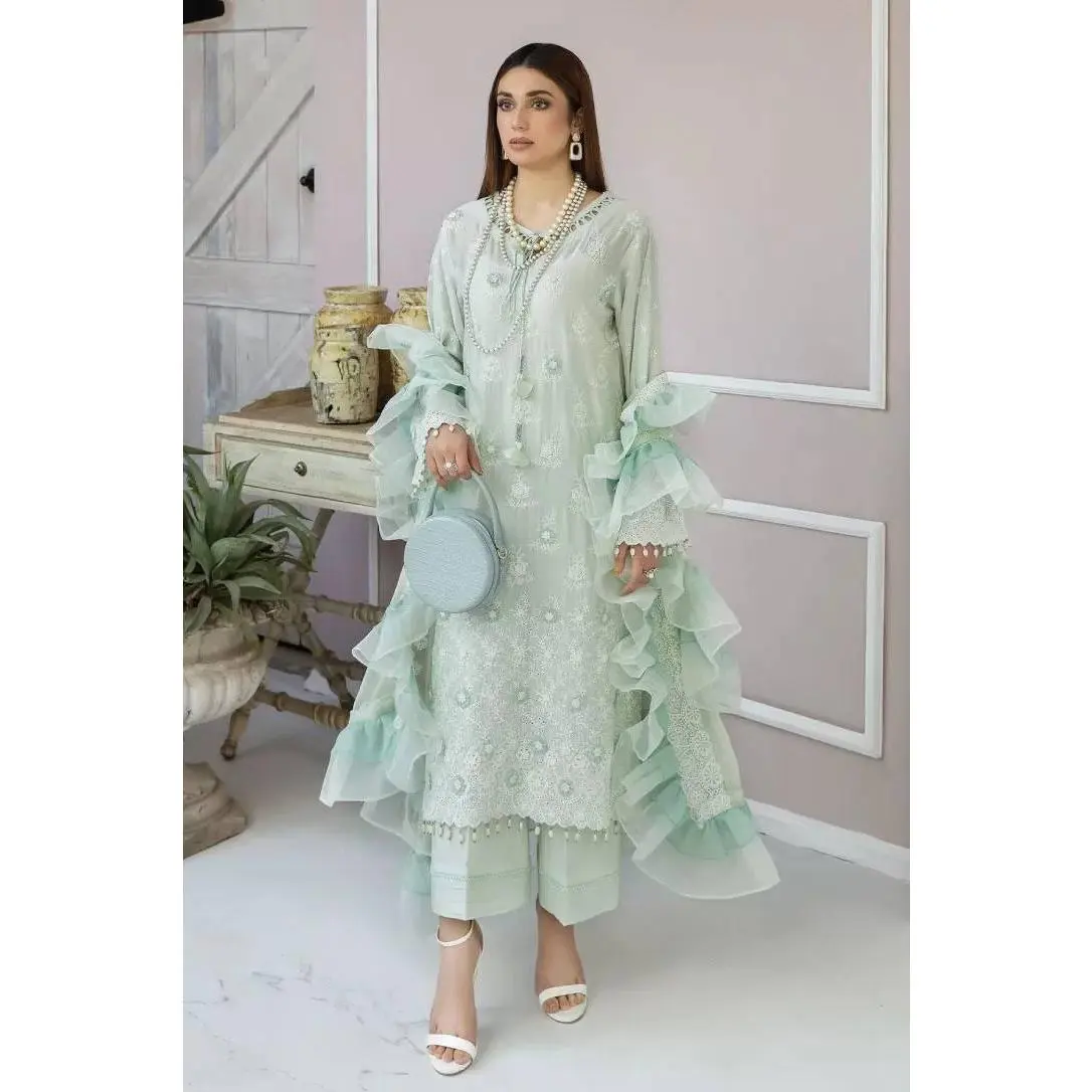 Adan Libas Chantelle 3 Piece Stitched Suit - Olivia