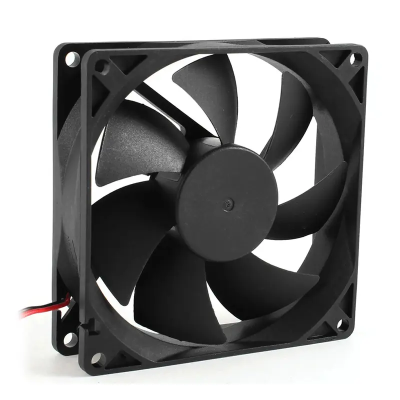1/2X 12V 120x120x24mm 12cm dual Ball Bearing PC Brushless Cooling Fan 2Pin 120mm UIK 7