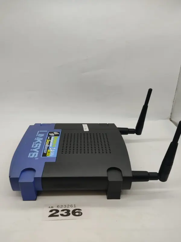 Linksys Wireless-G Broadband Router WRT54GS 2.4 GHz 54Mbps 4 Port Switch 6