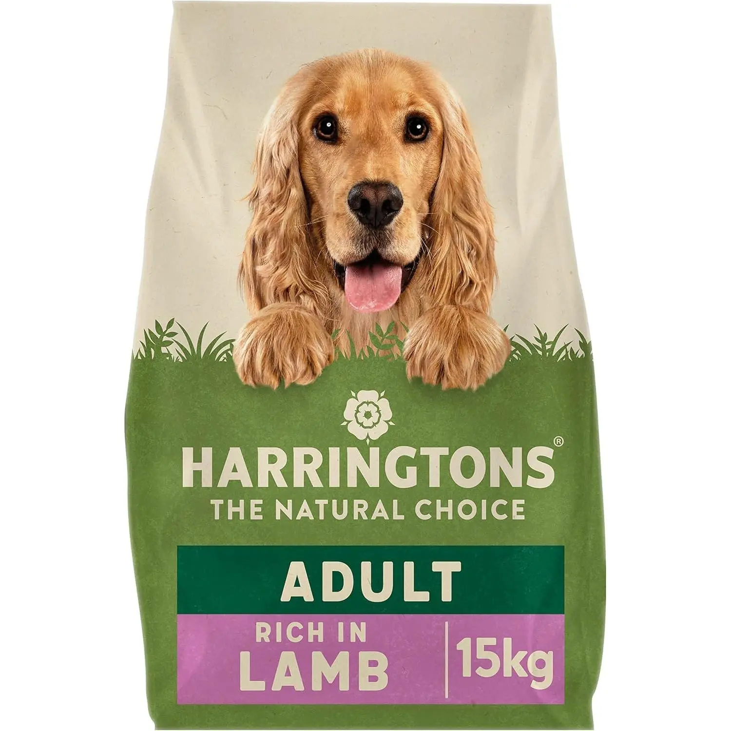 Harringtons Complete Dry Adult Dog Food Lamb & Rice 15 kg - Made with All Natural Ingredients