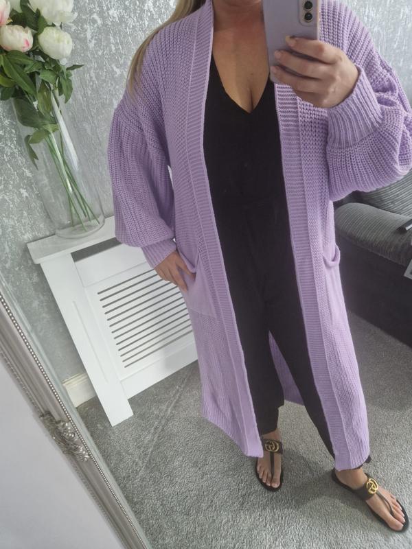 Balloon Sleeve Cardigan 6