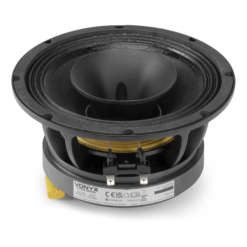 Vonyx CCD20 Compression Coaxial Speaker Driver - 8-Inch 0