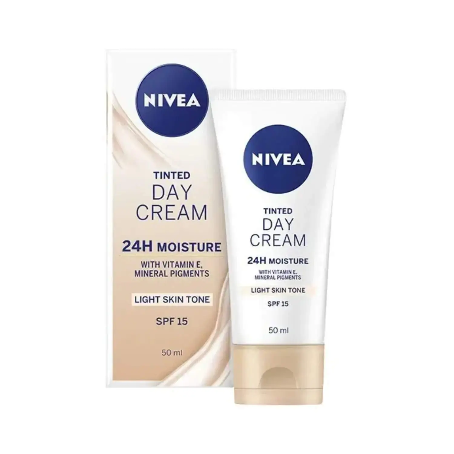 NIVEA Visage Tinted Moisturising Day Cream Natural SPF15 50ml