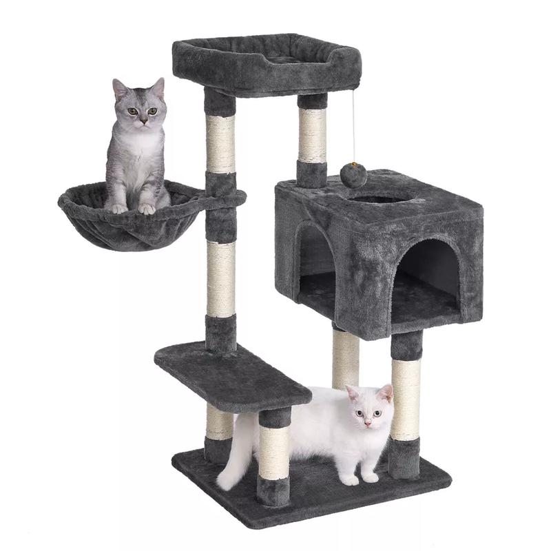 Cat Scratching Post Large Cat Tree Tower Kitten Condo Activity Centre Climbing dog  bed  car 0