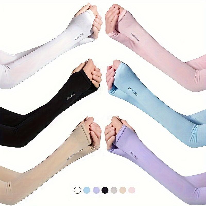 Product Introduction of 7 Pairs,,, Ice, Sunscreen, Sleeves, Ladies, UV Protection, Gloves, Summer, Ice, Sleeves, UV Protection, Breathable, Retractable 7 Colors, Perfect, Matching, Various, Clothing 3