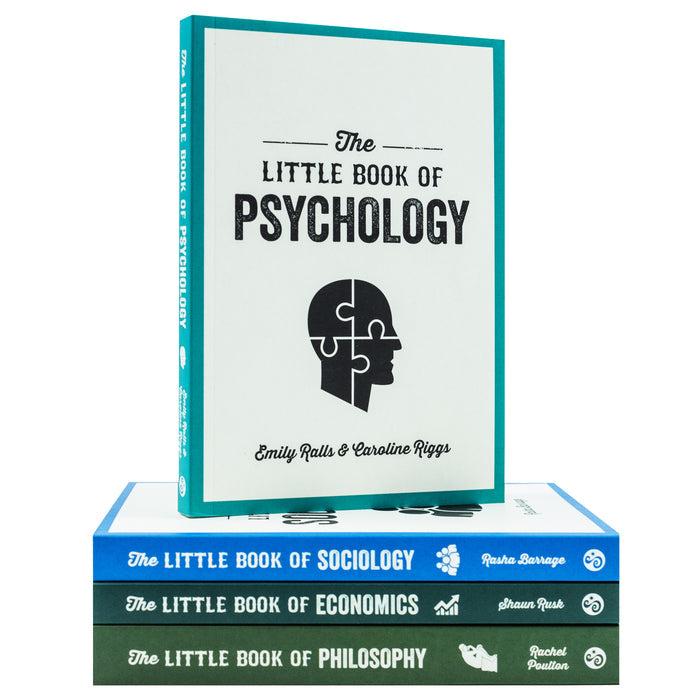 The Little Book of Philosophy, Sociology, Economics & Psychology 4 Books Collection Set 1