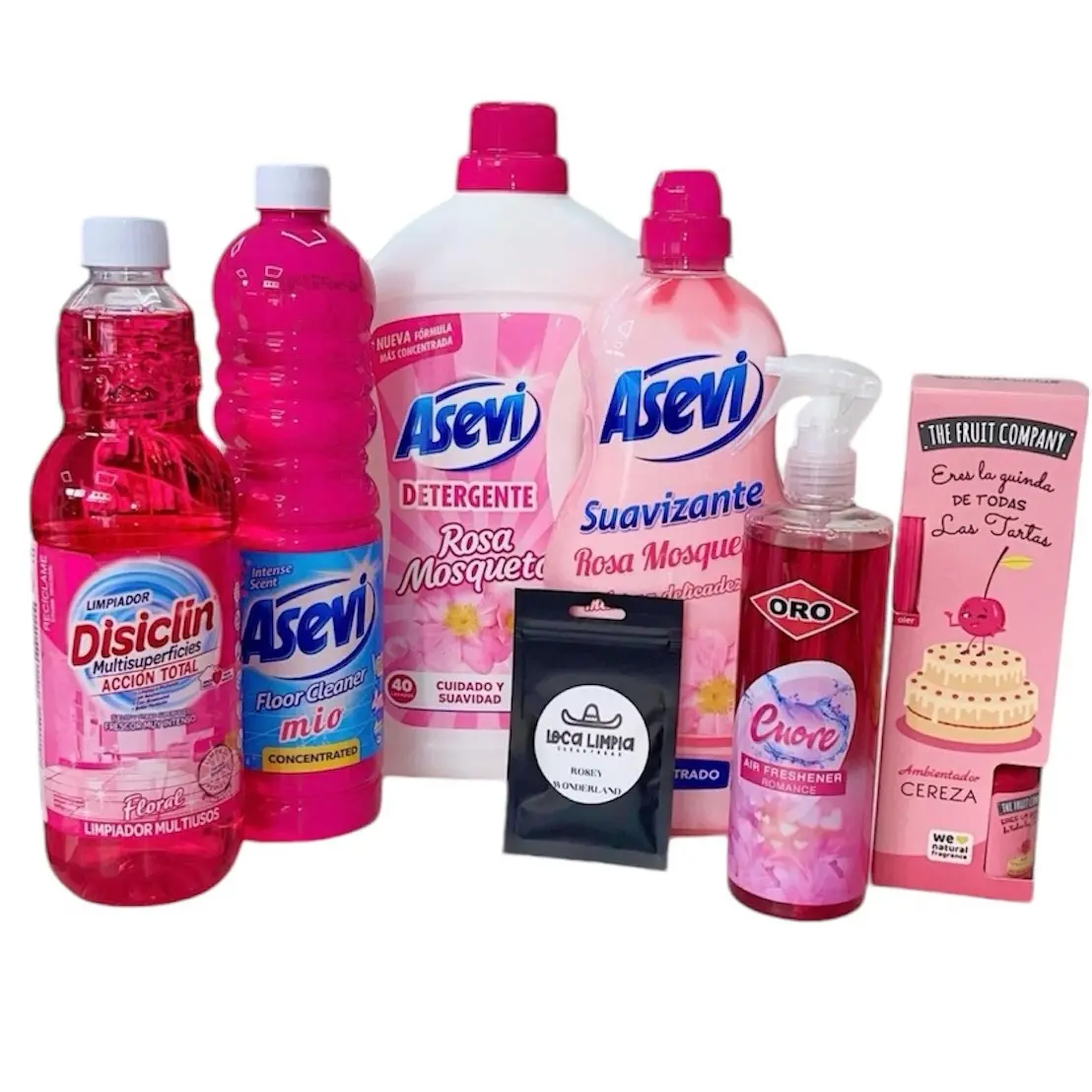 Loca Limpia Pink Clean Bundle - Household Spray Detergent
