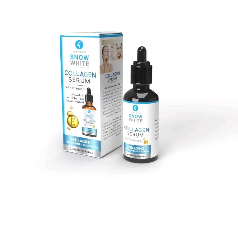 Snow white collagen serum works to unify your skin tone, lighten and smooth it, and it is also a treatment  for scar. Skincare Skin Repair Comfort