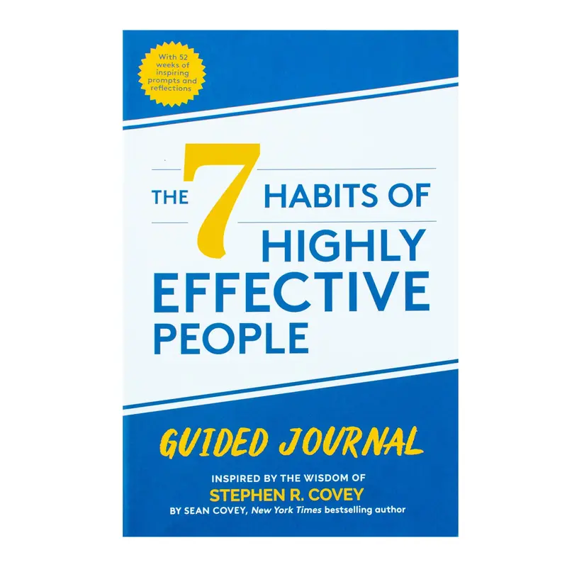 The 7 Habits of Highly Effective People Guided Journal By Stephen R. Convey 1