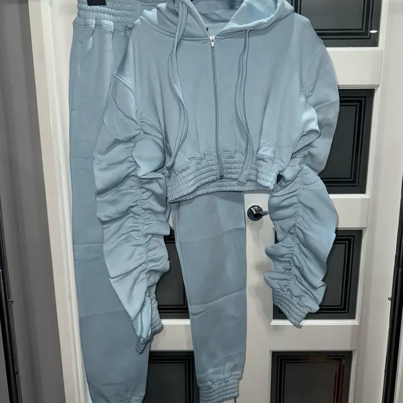 Premium Ruched Tracksuit All Colours 6