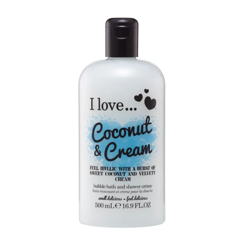 I Love Coconut & Cream Bath & Shower Creme 0