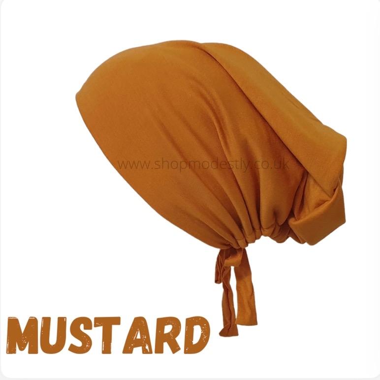 Modal Satin lined underscarf Cap silk caps premium satin 4