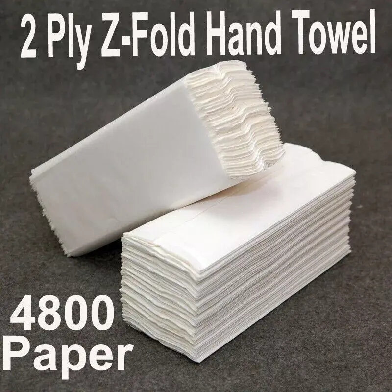 Paper Hand Towels Z fold tissues Multi Fold Premium Quality PACK 2 PLY