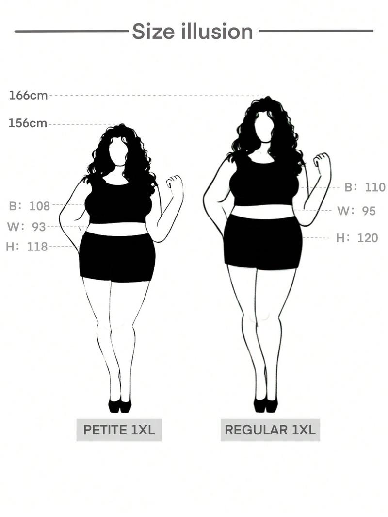 Product Introduction of PETITE CURVE Plus Size Casual Solid Color High Waist Elastic Leggings Fabric Womenswear 13