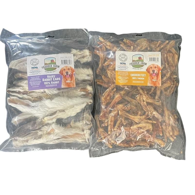 500g Rabbit Ears + 1KG Chicken Feet 1