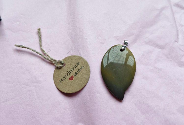 Product Introduction of Green Aventurine Freeform Removable Pendant with Dream Amethyst, Dragon Blood Agate, Malachite and more. 7