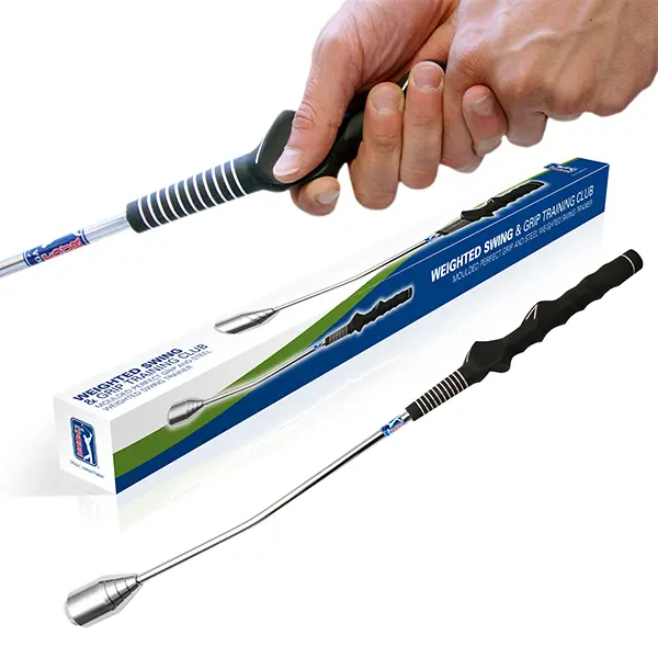 PGA TOUR Swing Weight & Training Grip Club Improve your game right-handed golfer