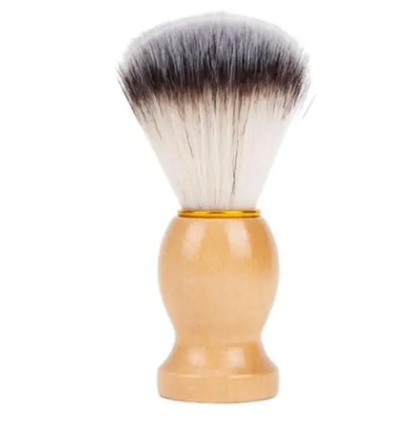 Shaving Brush -Shaving Brushe with Elegant Wooden Handle Hair Shaving Brush Mens Shaving Brush for Hair Salon Tool Wet Shaving Brushes for Men Comfort