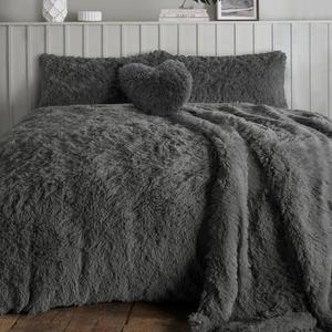 Alaska Long Fur Duvet Cover Set With Pillowcase | Long Pile Duvet Cover | Teddy Hug & Snug Cuddles Fleece Duvet Quilt Cover Bedding Set | Super Soft Quilt Cover | Quilt Bedding Set | Hotel Quality Easy Care Luxury Faux Fur Duvet Set | Machine Washable