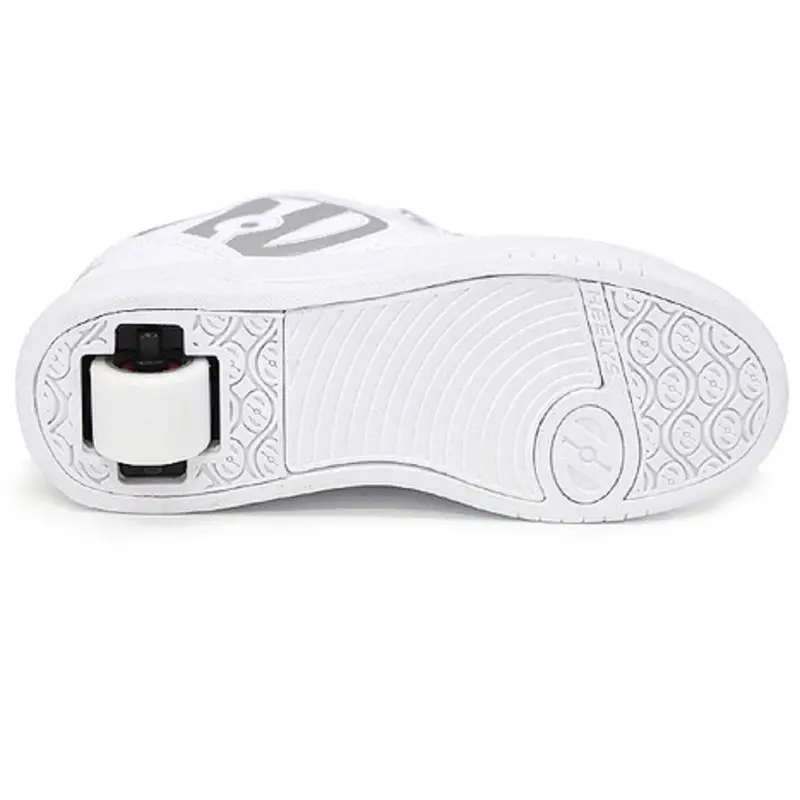 Heelys Propel boys girls shoes White Silver 6