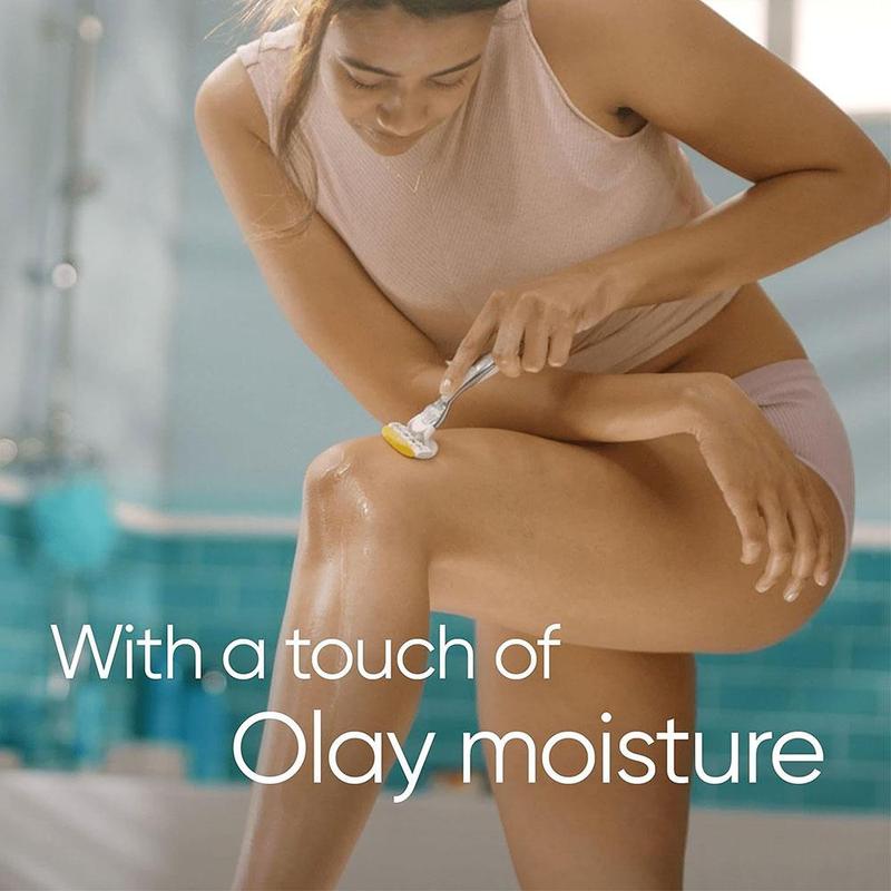 Gillette Venus ComfortGlide Coconut With Olay Women’s Razor And 3 Razor Blade Refills Set 4