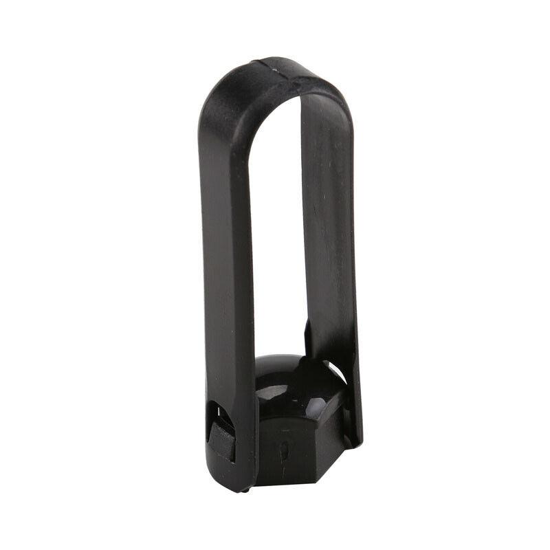 20x 17mm Black Plastic Wheel Nut Bolt Covers Caps Universal For Any Car Locking 7