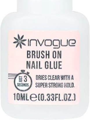 Invogue Brush on Nail Glue 10 ml 5