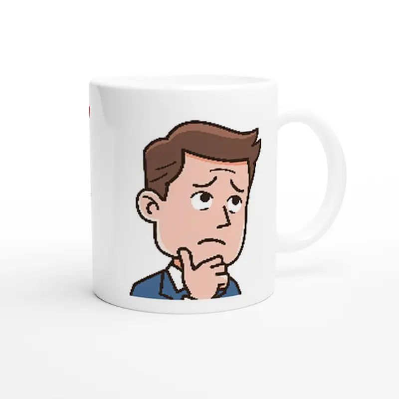 Funny Novelty Conspiracy Theorist White 11oz Ceramic Mug, Science Coffee Cup 4