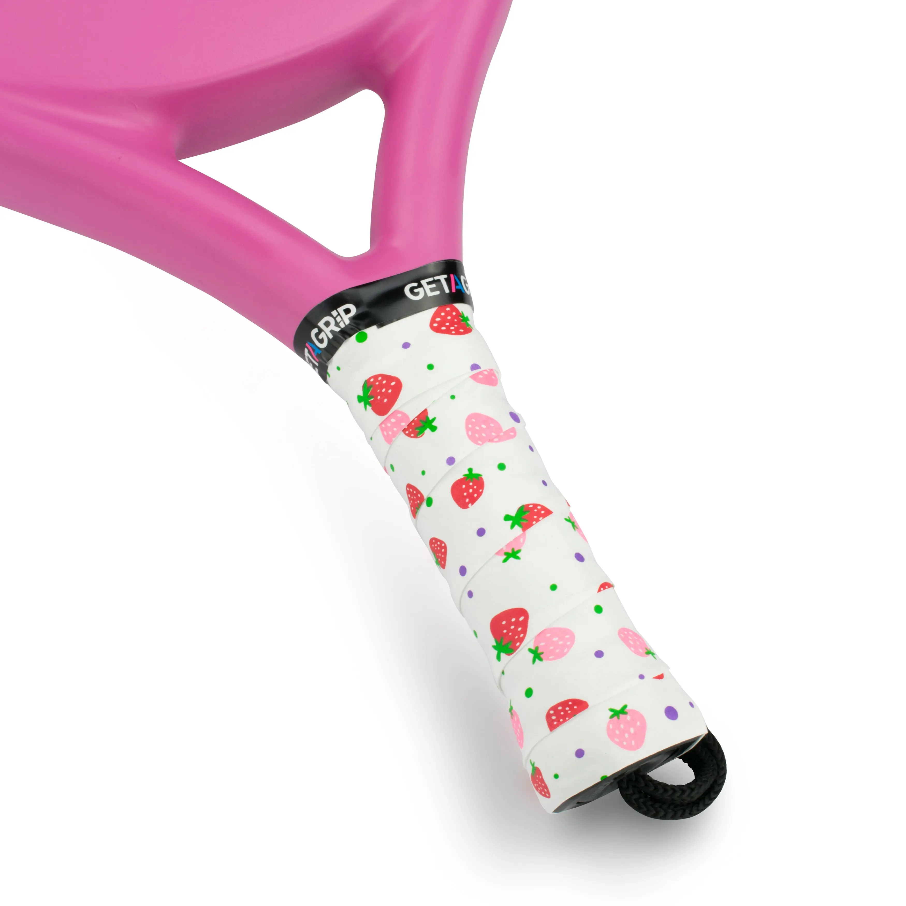 Strawberries & Cream - Non-Slip Padel Overgrip - Get A Grip Club