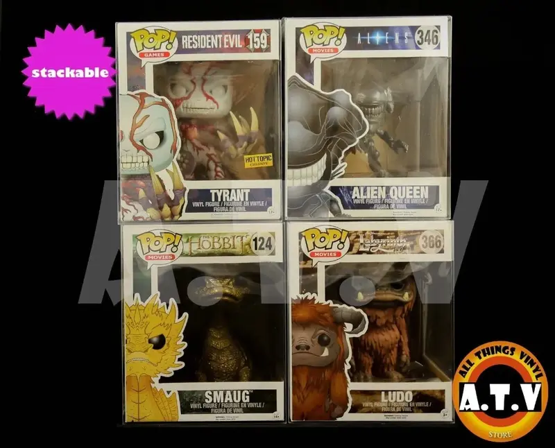 ATV Protectors / cases 0.40mm For 6" Funko Pops 2