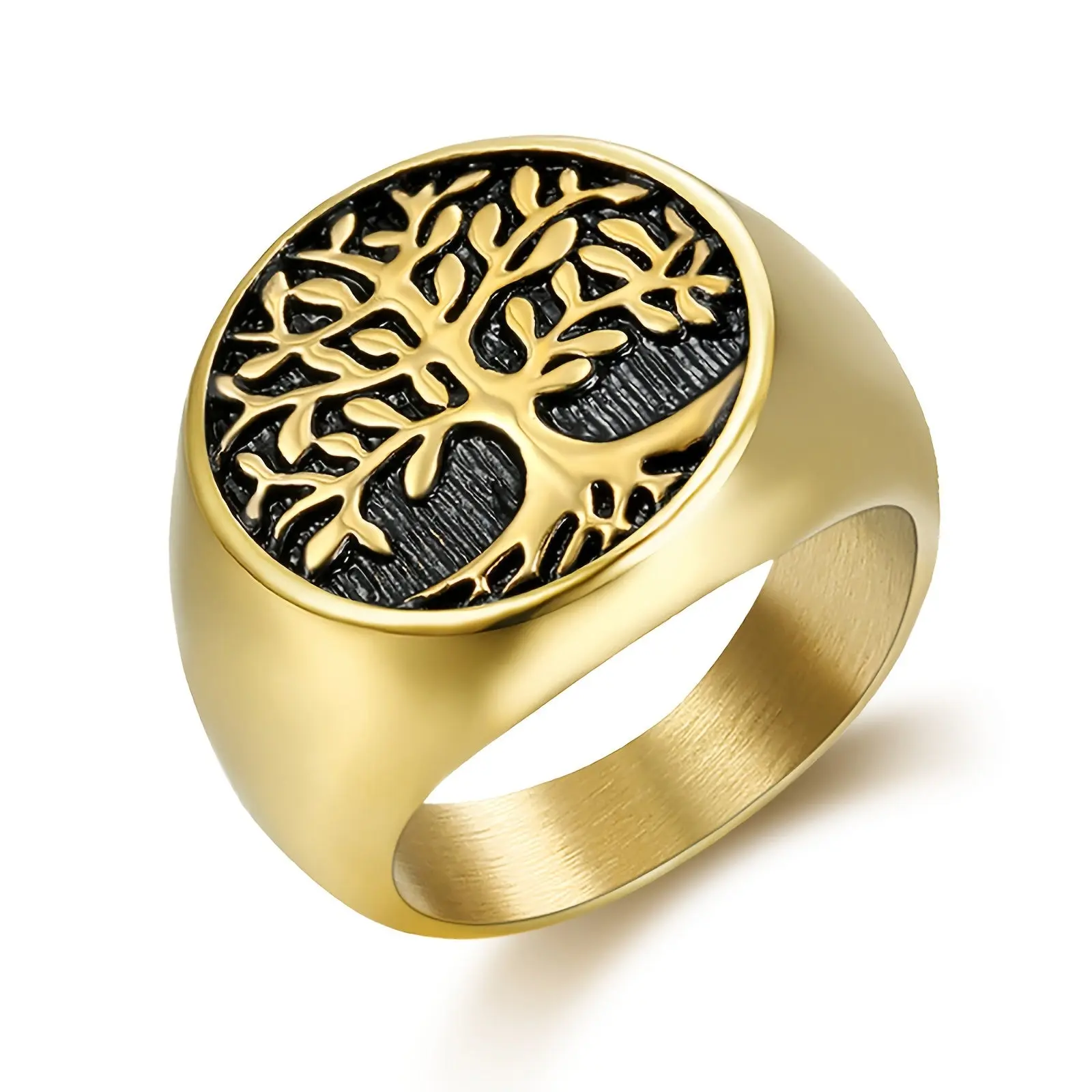 Tree of Life - 18K Gold Plated Ring