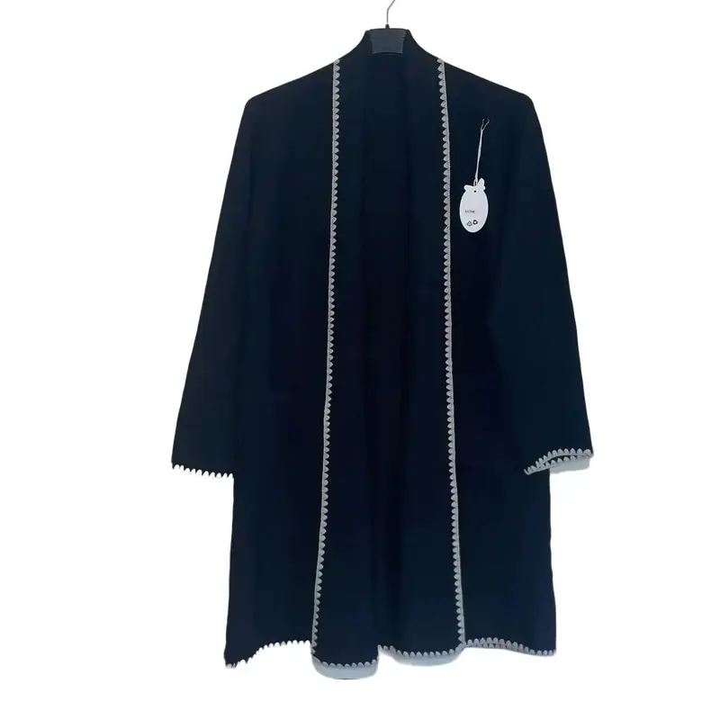 Ladies Italian Border Lace Knitted Cardigan Womenswear Knitwear Long Sleeve 1