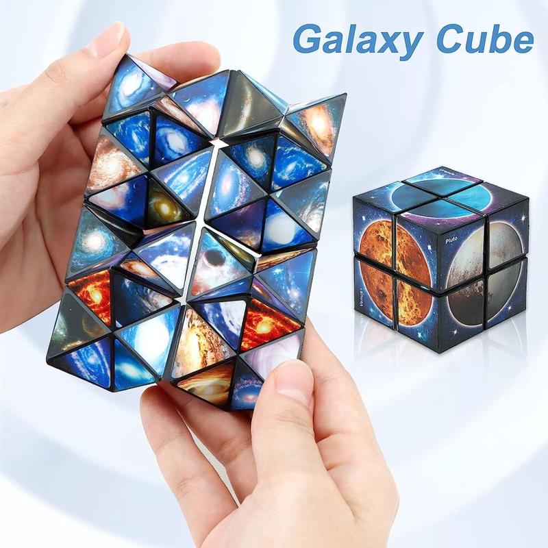 3D Magic Cube Star Cube Shifting Box Anti Stress Puzzle Toys Kids Gift 3