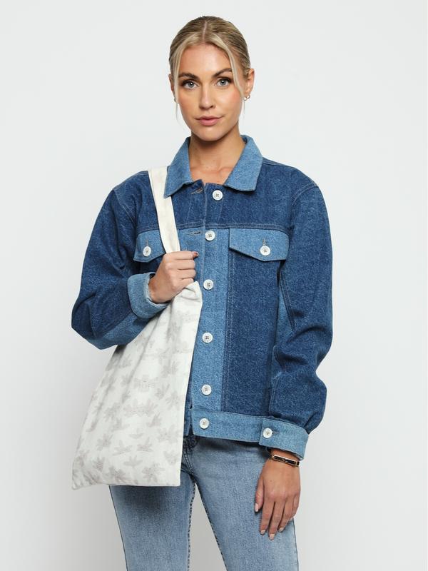 JMOJO Denim Regular Cotton Tote Bag - Available in Various Colours 5