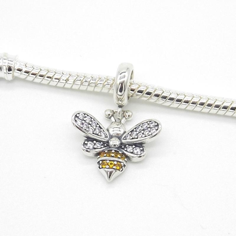 Product Introduction of Bumblebee / Bee Bead Charm Sterling Silver 925 With Gift Box - fits Pandora Bracelet 7