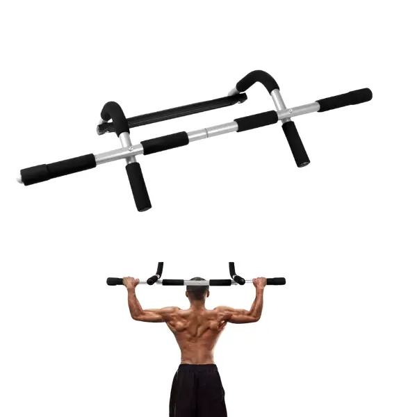 GYM FITNESS BAR CHIN UP PULL UP STRENGTH SITUP DIPS EXERCISE WORKOUT DOOR BARS