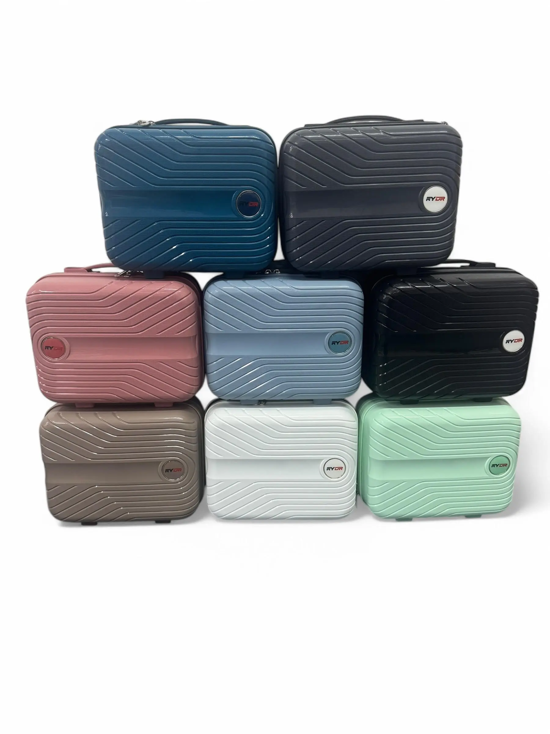 Cabin Travel Vanity Case Beauty Cosmetic Set Make Up Box Storage Carry PP with strap - Unbreakable, Lightweight, Scratchproof, Waterproof