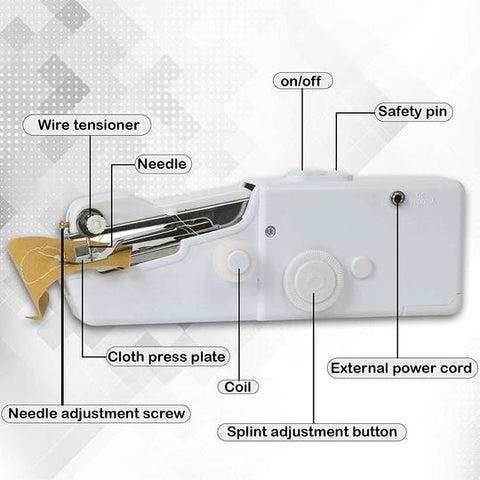 Product Introduction of Mini Portable Sewing Machine for Home Use. 8