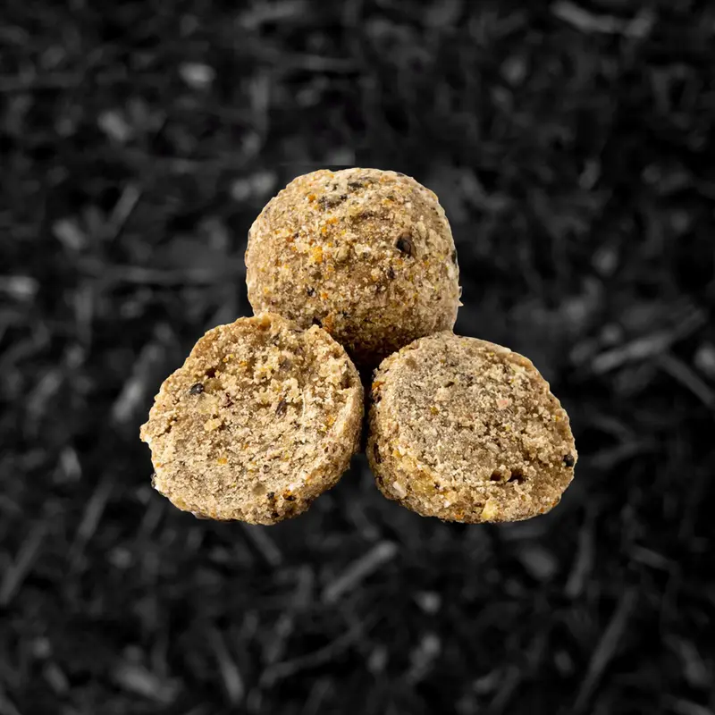 ParkerBaits OG Fruit & Nut Boilies 5kg Pouches for Carp Fishing - Nutty Flavour Blend with Tiger Nuts, Peanut Protein, and Superfoods 5